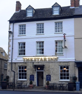 English pub in Woodstock, near Oxford